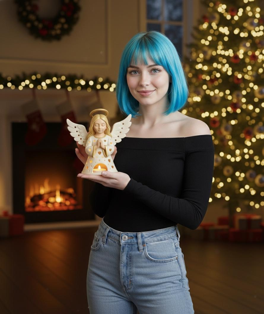 Angel Tealight Holder